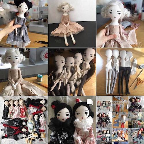 follow doll art by Elissa on instagram