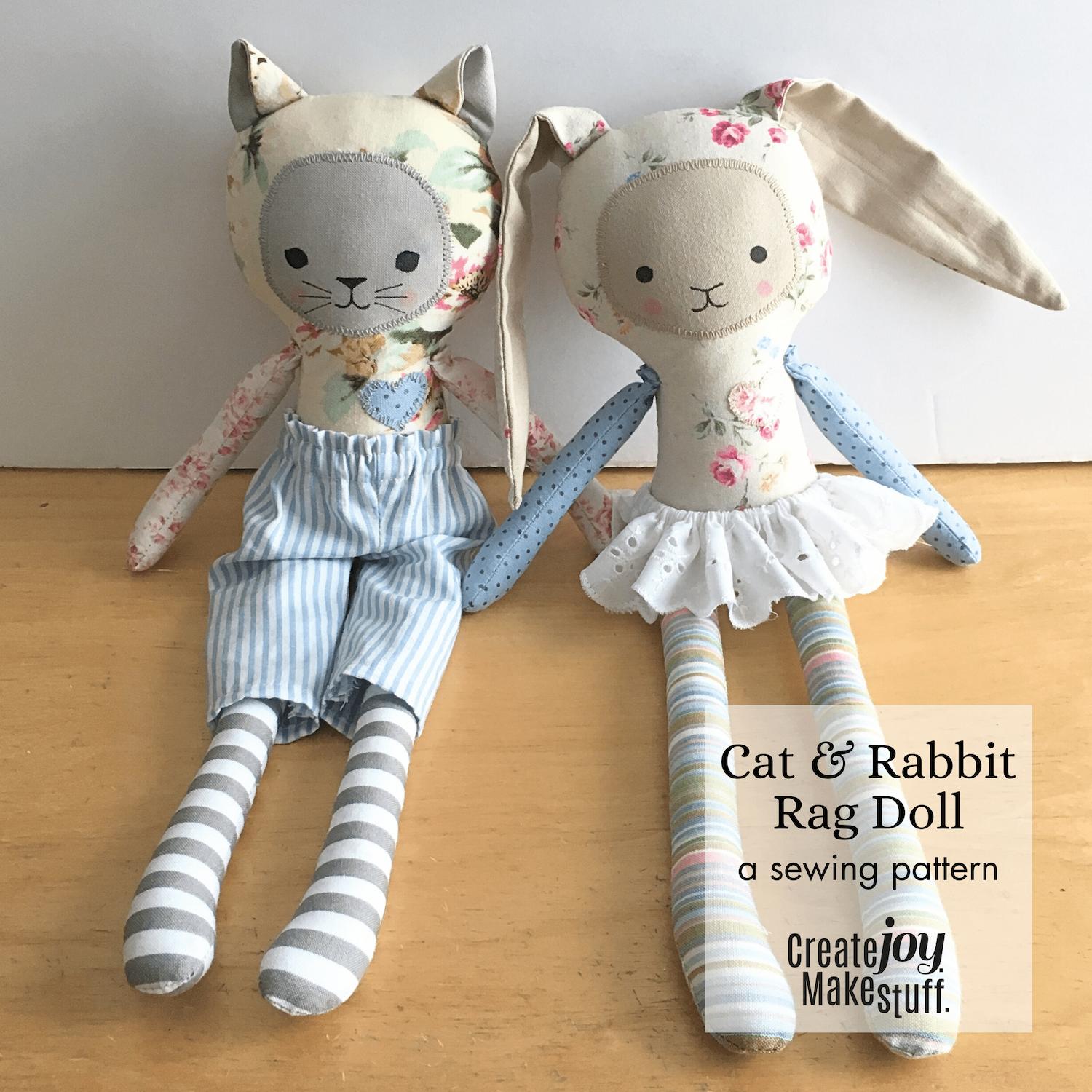 Rag Doll Pattern Printable