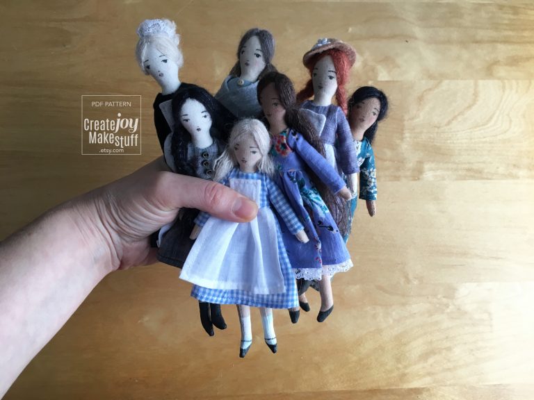 6″ Tiny Woman Dolls